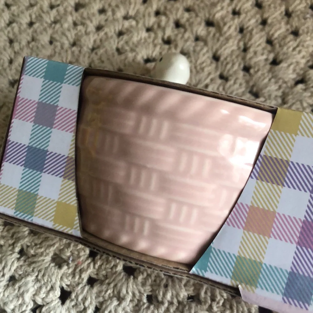 The Bakeshop Pink Ceramic EASTER Ramekins